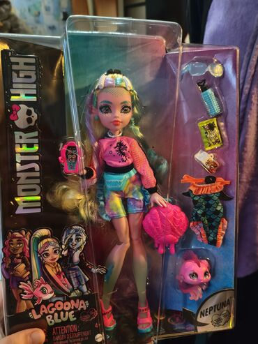 радиоуправляемые машина: Кукла монстер хай(monster high) Лагуна Блу, базовая 3 поколения