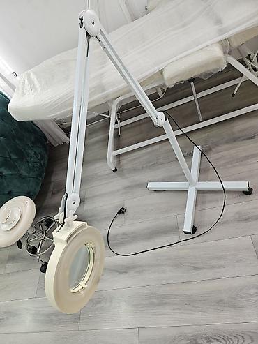 lampa satışı: Tibbi/estetik istifadə üçün rahat servis arabası və stendli lupa — 3