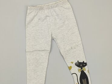 długi sweterek dla dziewczynki: Leggings for kids, So cute, 2-3 years, 98, condition - Very good