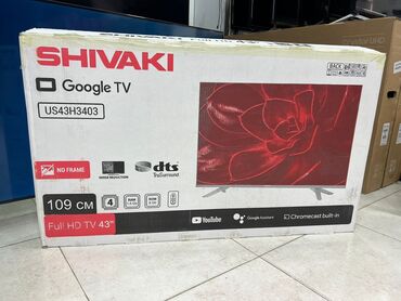 Televizorlar: Yeni Televizor Shivaki 43" Pulsuz çatdırılma
