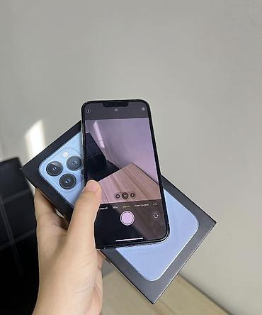 salyan iphoneler: IPhone 13 Pro, 128 GB, Sierra Blue, Zəmanət, Simsiz şarj, Face ID — 5