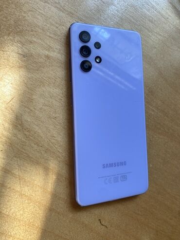 Samsung: Samsung Galaxy A32, rəng - Bənövşəyi, Barmaq izi
