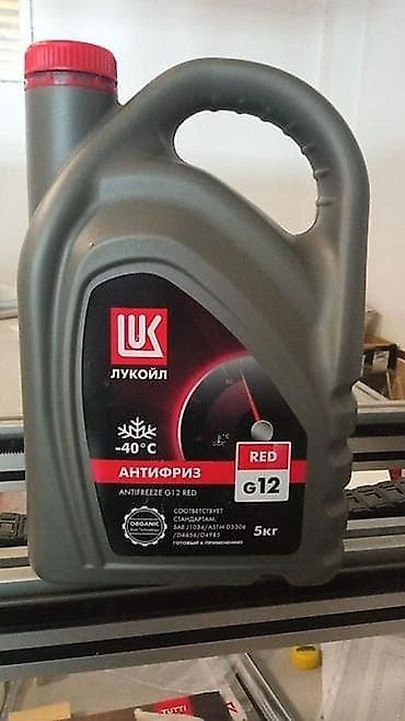 LUKOIL Antifriz G12 RED – 5 kq - Növ: G12 (orqanik texnologiya – OAT)