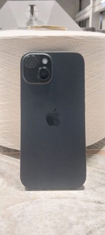Apple iPhone: IPhone 15, 128 GB, Qara, Zəmanət, Barmaq izi, Face ID — 2