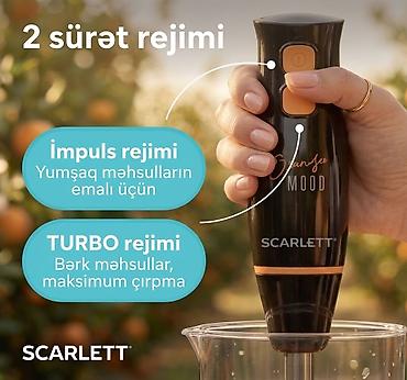 Блендеры: Scarlett əl blenderi – 3-ü 1-də çoxfunksiyalı mətbəx yardımçısı - — 5