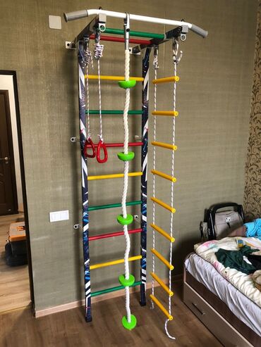 Шведские стенки: Шведские стенки для детей!! Наши турники выдерживают до 120кг,можно — 6