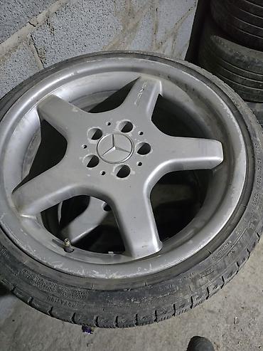 Диски: Литые Диски R 18 Mercedes-Benz, Комплект, отверстий - 5, Б/у — 1