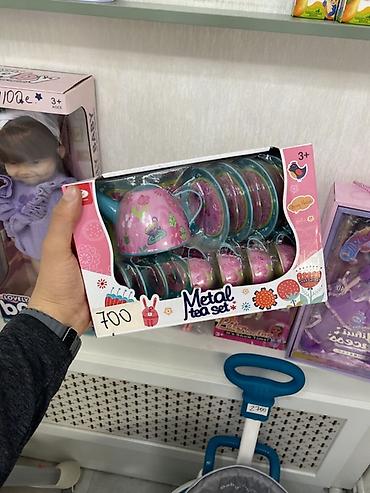 Детский металлический чайный набор Metal Tea Set - Возраст: 3+ - at lalafo.kg Детский металлический чайный набор Metal Tea Set - Возраст: 3+ -