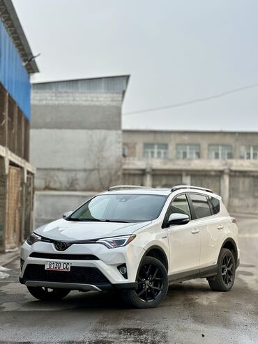 Toyota: Toyota RAV4: 2018 г., 2.5 л, Вариатор, Гибрид, Кроссовер