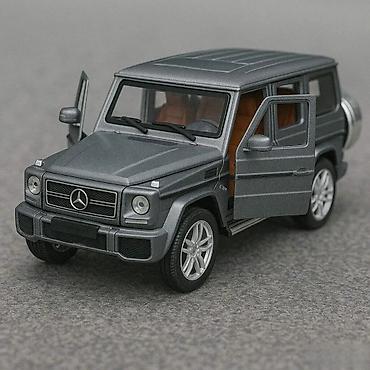 autima: Model mercedes g-klase siva 1:24 kolekcionarski suv sa det. model — 1