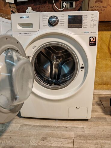 Məişət texnikası: Paltaryuyan maşın Samsung, 8 kq, İşlənmiş, Avtomat, Qurutmasız, Kredit yoxdur, Ödənişli çatdırılma