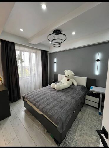 квартира алемедин: 3 комнаты, 75 м², Элитка, 4 этаж, Евроремонт