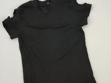 czarne eleganckie bluzki krótki rękaw: Bluzka Damska, Asos, L, stan - Dobry