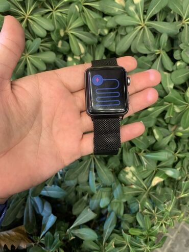 Digər Avtomobillər: İşlənmiş, Smart saat, Apple, Sensor ekran, rəng - Qara