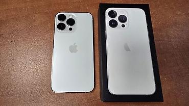 iphone kredit baku: IPhone 13 Pro, 128 GB, White Titanium, Zəmanət, Face ID, Sənədlərlə — 1
