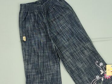 spodnie wide leg jeans: Spodnie jeansowe, 2-3 lat, 98, stan - Idealny