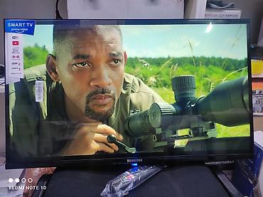 Телевизоры: Телевизор SAMSUNG с интернетом YouTube 32 дюймовый Android 8 Гб — 4