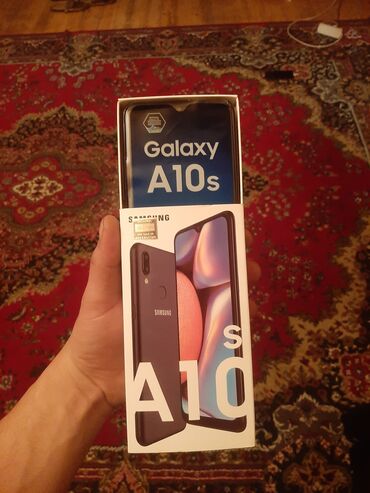 samsung a10s kabro: Samsung Galaxy A10s, 32 GB, rəng - Qara, Sənədlərlə, İki sim kartlı, Barmaq izi