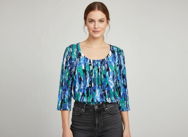 modne bluzki plus size: Marks & Spencer, Bluzka damska, rozmiar L