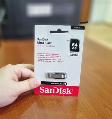 fly fs509: Sandisk Ultra Flair USB 3.0 Fləş Kart 64 Gb Sürət 150 Mb/San Model