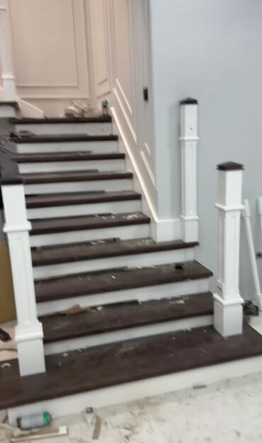 Pilləkən məhəccərləri: Taxta pilləkan sifatişi — 5