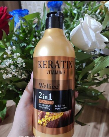 keratin max qiymeti in Azərbaycan | BƏDƏNƏ QULLUQ: Wellice Brendinin Keratin+E vitaminli professional şampunu artıq