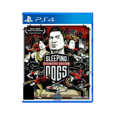 ps4 oyun disk: Sleeping dogs oyun diski