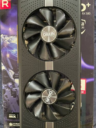 Videokart Sapphire Radeon RX 580, 8 GB