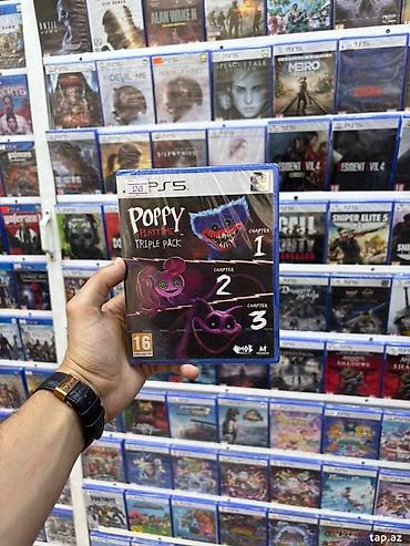 disk satisi: PS5 üçün Poppy Playtime Triple Pack oyunu Poppy Playtime Triple Pack — 1