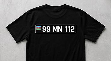messi imzali forma: Qara rəngli uniseks T-shirt – fərdiləşdirilən “nömrə nişanı” dizaynı — 6