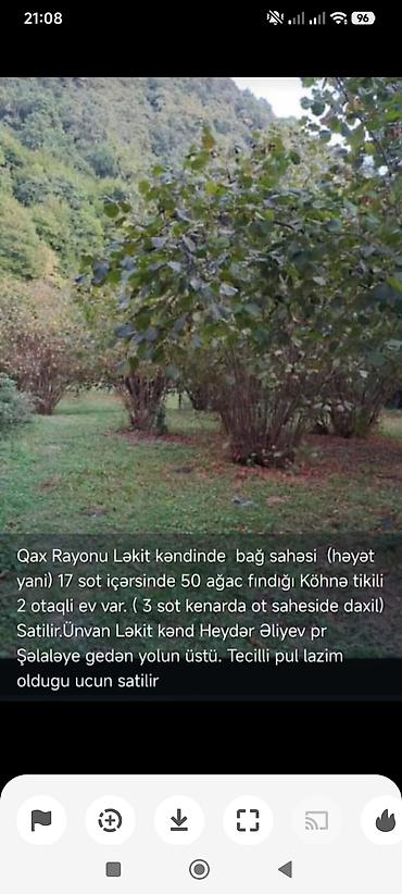 qala torpaq satılır: Kənd təsərrüfatı, Mülkiyyətçi — 1