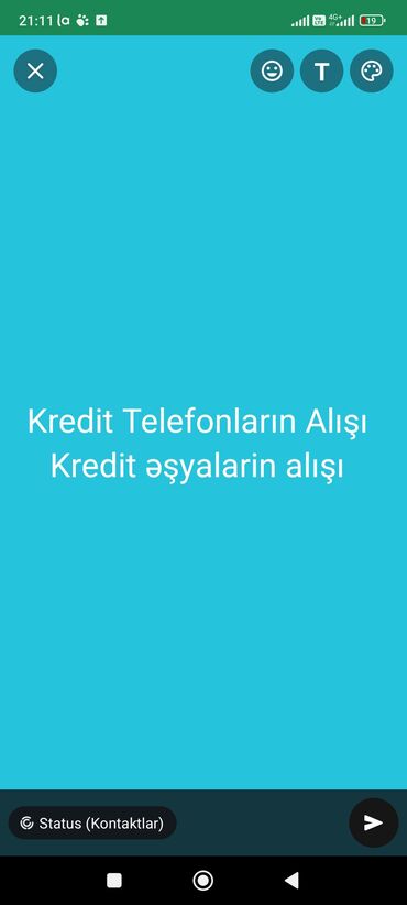 gencede mobil telefonlarin satişi: IPhone. Kredit Telefonların Alışı