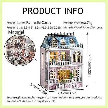 Другие предметы коллекционирования: Румбокс, интерьерные конструкторы Реалистичная модель домиков — 10