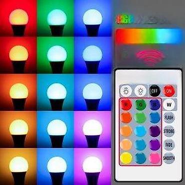 globus bar: RGB sijalica 5w 8w 15w 20w. E27 LED 16 Color Changing RGB Magic Led — 6