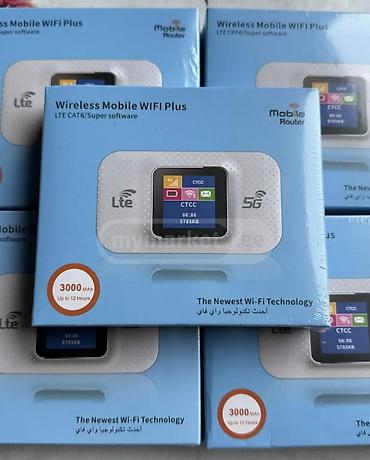 beeline router: 4g Wi‑Fi роутер мощным батареей 300 мah. - LTE CAT6, поддержка — 1
