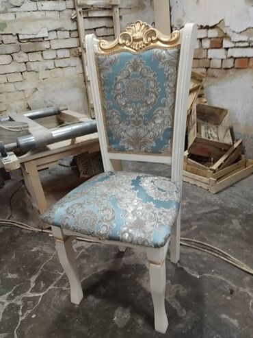 стульчик деревянный: Стулья Для зала, С обивкой, Новый
