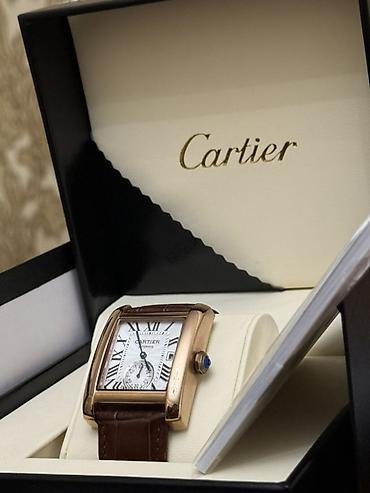 Qol saatları: Cartier kişi qol saatı – klassik kvadrat (Tank üslubunda) korpus — 3