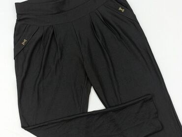 spodnie joggery moro damskie: Moraj, Material trousers for women, size L (EU 40)