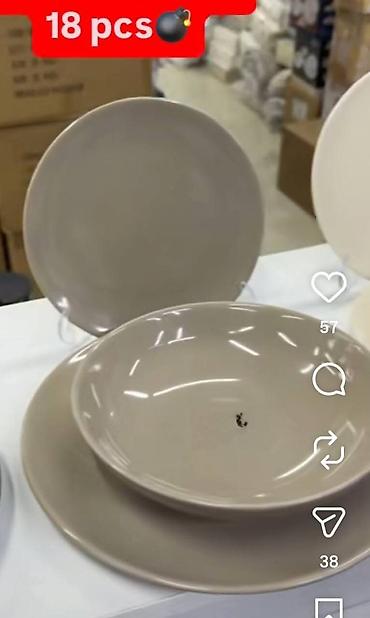gomila: Elegantni 18-delni servis za ručavanje – premium keramika sa finim — 5