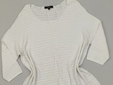 dobry białe t shirty: Blouse, L (EU 40), condition - Good