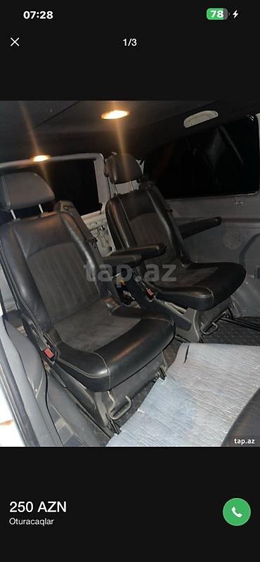 4 tekerlekli motor: Məhsul: vito Avtomobil üçün 4 ədəd arxa orta sıra oturacaq dəsti - — 3