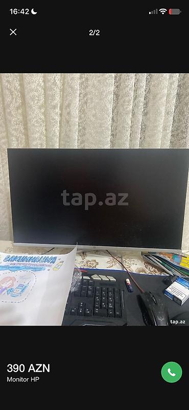 logitech mx master: HP monitor - Ekran: incə çərçivəli, genişformat panel - Rəng: gümüşü — 1