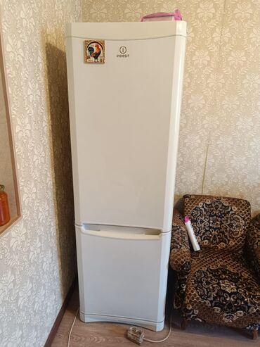 купить холодильник бишкек: Холодильник Indesit, Б/у, Двухкамерный, No frost, 60 * 185 * 60