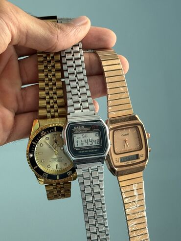Смарт часы: Новый, Наручные часы, Rolex, цвет - Золотой