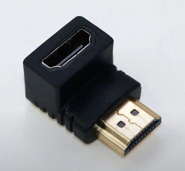 Другие аксессуары для компьютеров и ноутбуков: HDMI штекер-гнездо HDMI коленчатый разъем HDMI-совместимый угловой