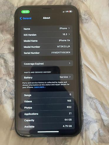 iphone xr 17: IPhone XR, 64 ГБ - Модель: iPhone XR (Model Number MT3K2LL/A) - iOS — 3