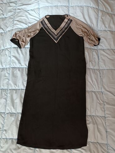 пошив платья: 5XL (EU 50), цвет - Бежевый