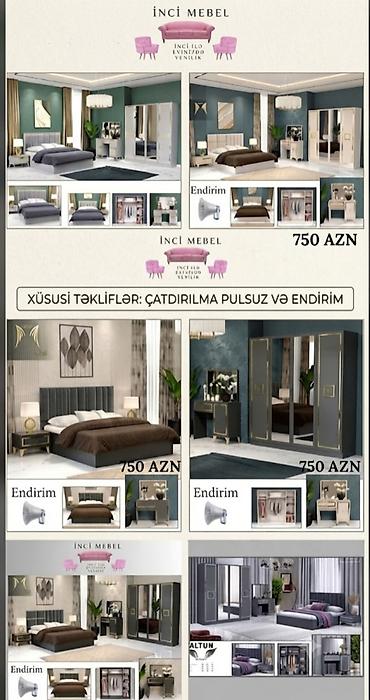 çay evi divan: İkinəfərlik çarpayı, Dolab, Termo, 2 tumba, Azərbaycan, Yeni — 9