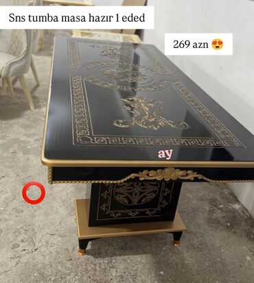 Uşaq və gənc otağı üçün dəstlər: Qonaq masası, Yeni