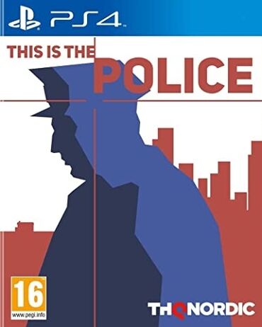 ps4 oyunlari: Ps4 üçün this is the police oyun diski. Tam yeni, original bağlamada